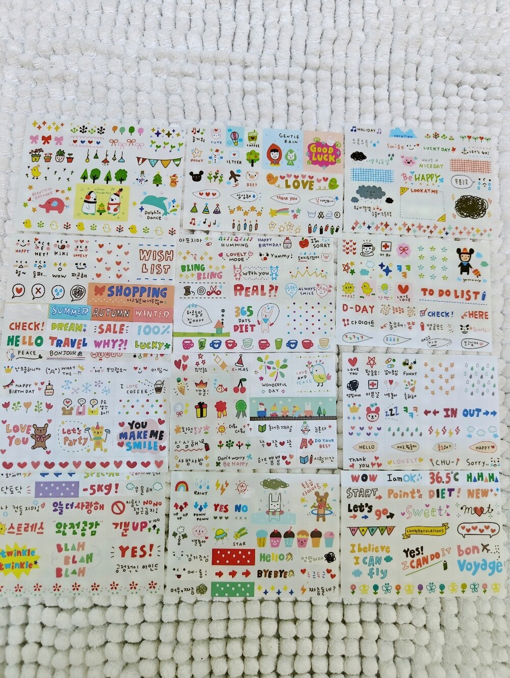 61 Pc JAPANESE JOURNALING STICKER BOOK - Picture 9 of 17
